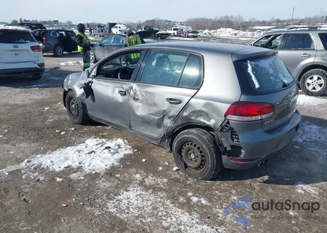 2014 Volkswagen Golf 2.5L из США, поврежденный, VIN WVWDB7AJ3EW006231